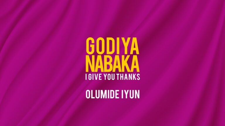 [Music Video]: Olumide Iyun  –  Godiya Nabaka