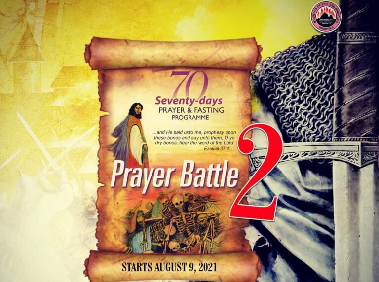 MFM 70 Days Fasting Prayer 17th September 2021 | Day 40