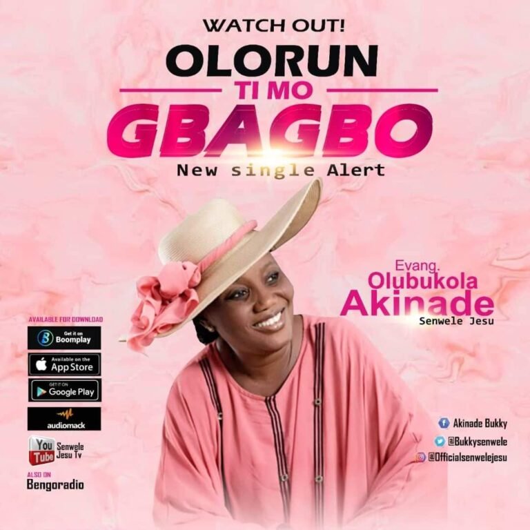 Senwele Jesu Releases ‘Olorun Ti Mo Gbagbo’