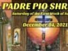 Filipino Live Holy Mass Today St. Padre Pio Shrine 7AM December 04, 2021 Web capture 3 12 2021 211916 www.youtube.com