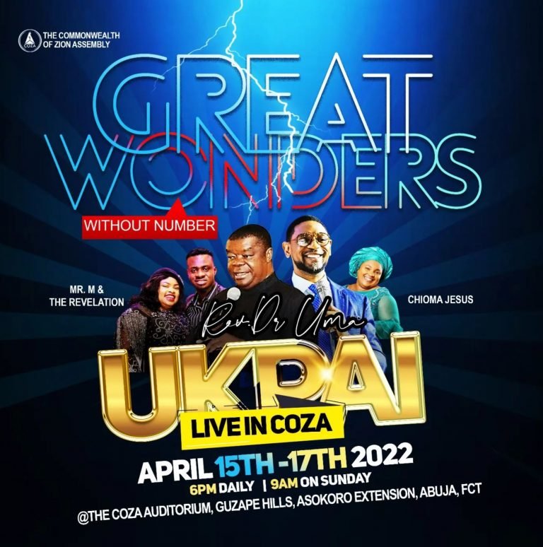 ? Wonders Without Number | Rev. Dr. Uma Ukpai Live in COZA, Day 3 | Easter Sunday 17-04-2022