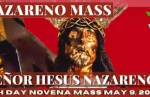 ? NAZARENO MONDAY MASS TODAY LIVE QUIAPO CHURCH MAY 09, 2022 5th Day Misa Nobenaryo Web capture 8 5 2022 205734 www.youtube.com