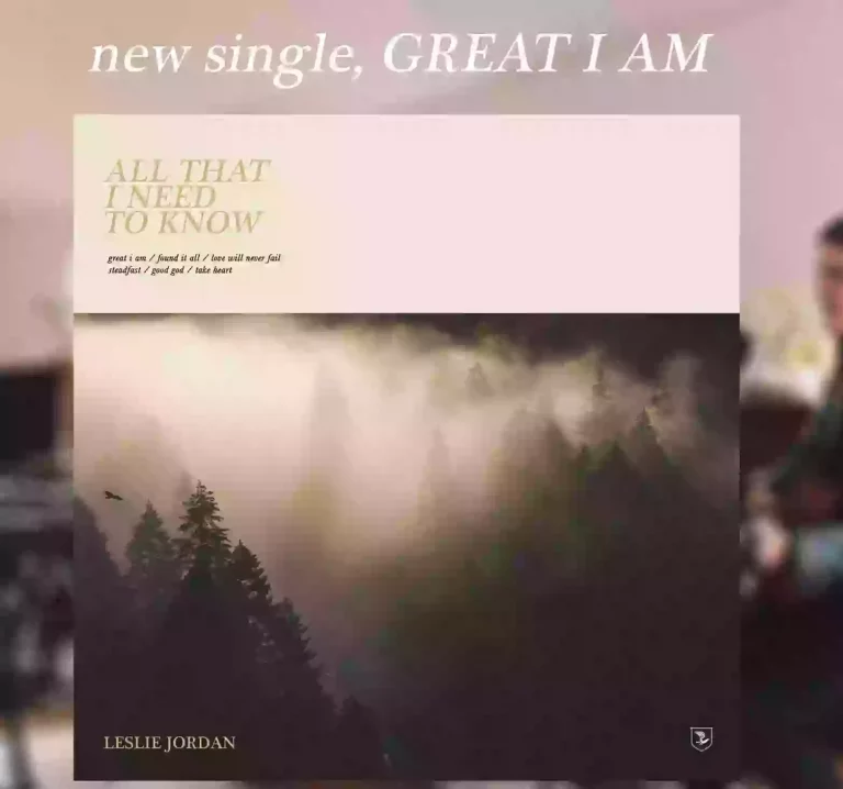 Leslie Jordan Releases New Single “Great I Am”