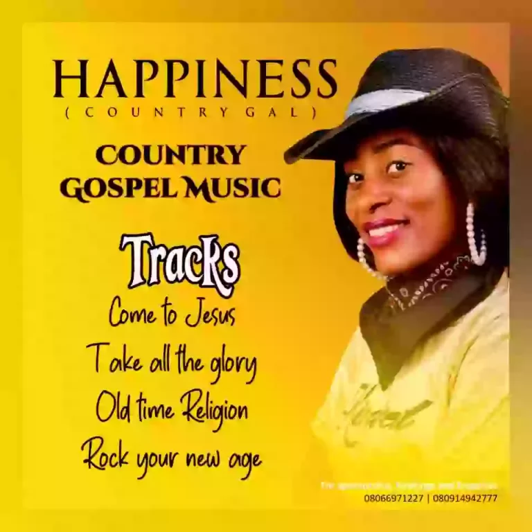 Happiness Drops Three Country Gospel Tracks