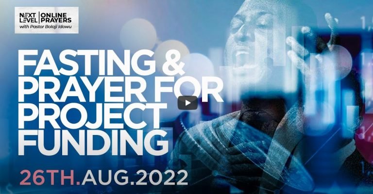 ?Prayer For Project And Funding | Next Level Prayers | Pst Bolaji Idowu | 26th August 2022