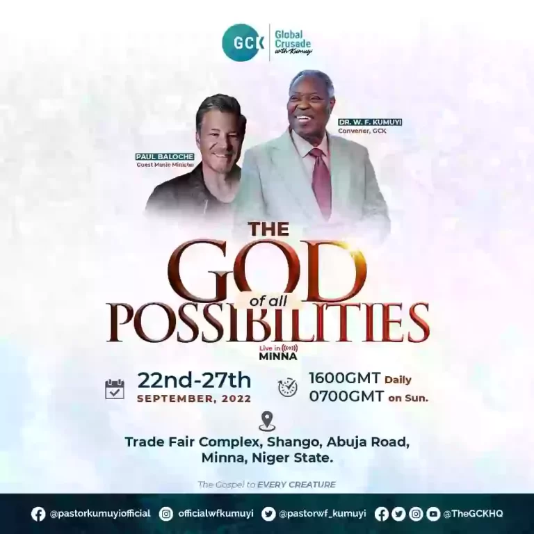 ? Day 6 || The God of All Possibilities || GCK
