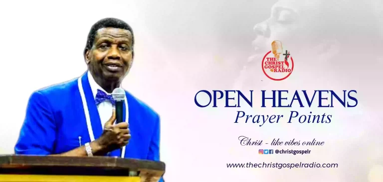 Prayer Points On Open Heavens 18 July 2023