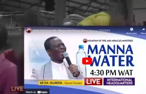 🔴 MFM MANNA WATER SERVICE 22-02-2023 DR D. K. OLUKOYA Web capture 22 2 2023 153720 www.youtube.com