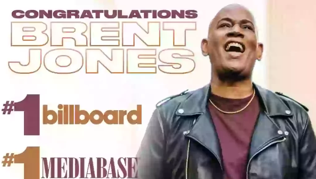 Brent Jones hits #1 on Mediabase Gospel Radio Chart!