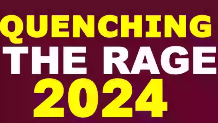 Day 29 MFM Quenching The Rage: 4 February 2024