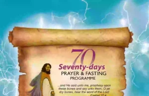 MFM 70 Days Fasting And Prayer 6 August 2024 Day 70 Prayer Points MFM 70 Days Fasting And Prayer Night Vigil 12 Midnight – 2am